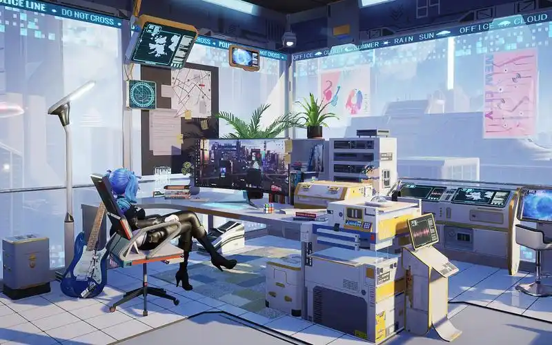 活动  【ue4】二次元科幻办公室--风格化--日系卡通画风