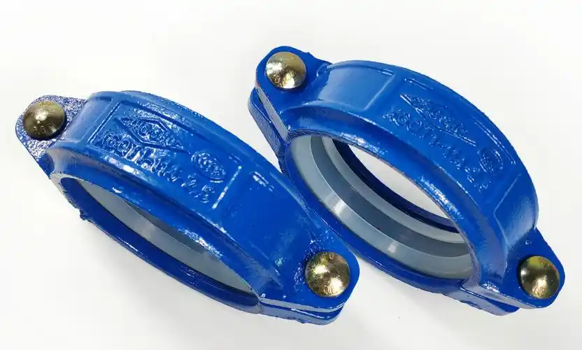 给水管件沟槽钢卡抱箍饮用水管道卡箍接头供水管箍卡子dn114165dn125