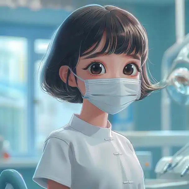医护头像|女牙医专属牙科医生卡通头像