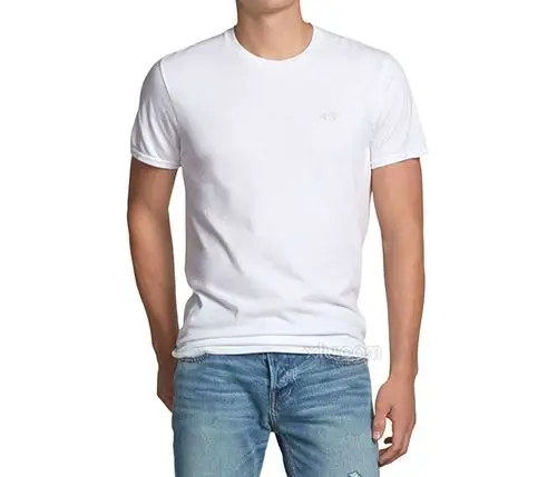 hollister 男 士圆领短袖t恤