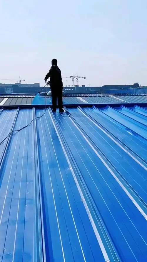 厂房彩钢瓦屋面翻新喷漆 喷涂防腐防锈面漆 包工包料施工