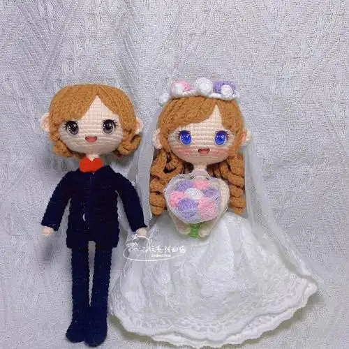 呀7815已经被小姐姐领回家了#我的婚纱好看吗  #婚礼娃娃  #图解