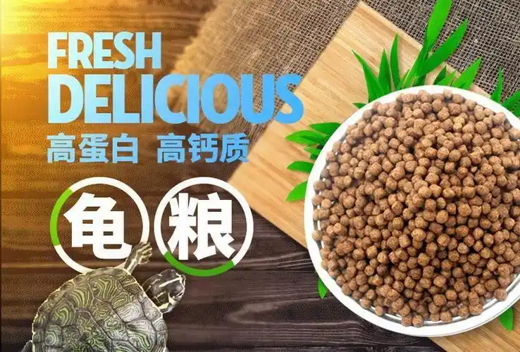 草龟龟粮小乌龟黄缘乌龟饲料中华草龟金饲料黄耳龟粮巴西龟苗饲料