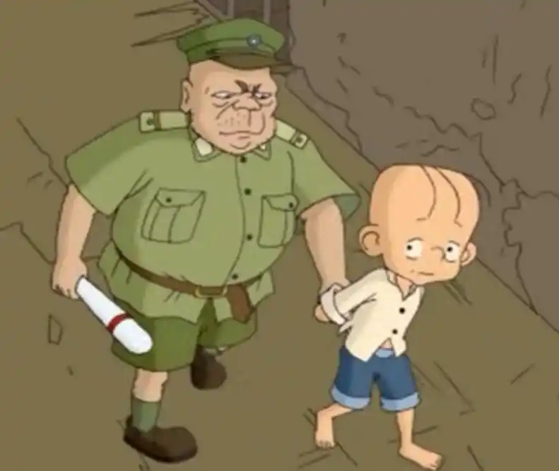 三毛流浪记:三毛历尽艰辛,凑齐108张烟牌,换来的奖品却很讽刺