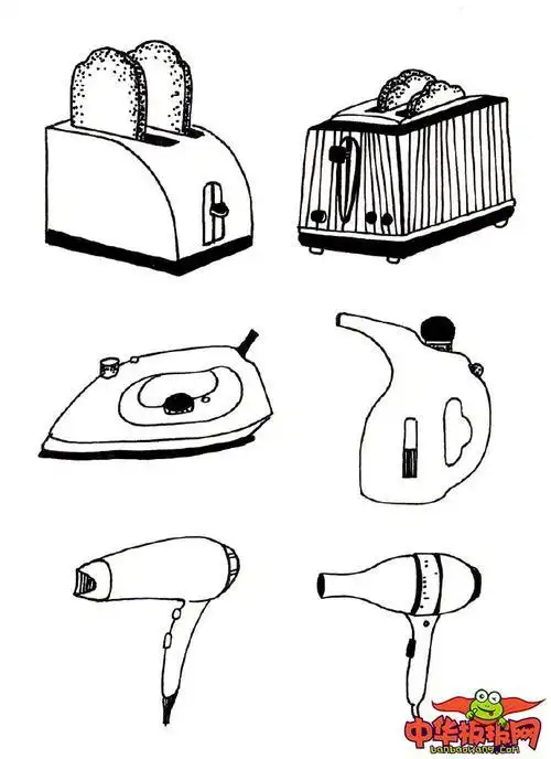 家用电器简笔画家用电器简笔画图片大全简单