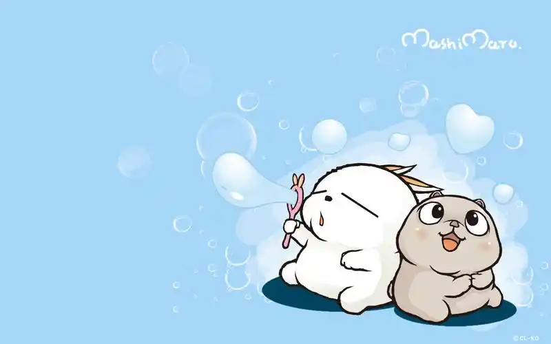 可爱卡通形象流氓兔搞笑表情桌面壁纸高清 第二辑