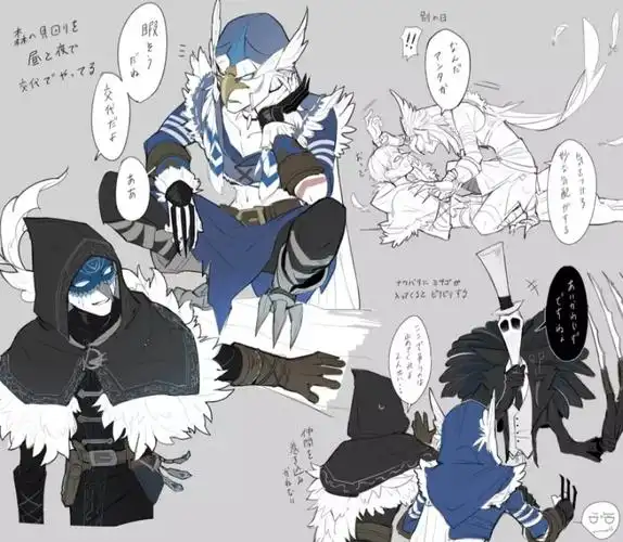 第五人格佣占 图源推特画师@al_daigo