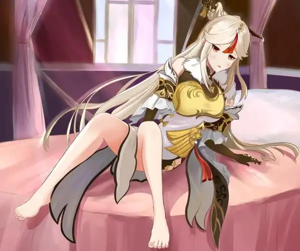 原神凝光肉身待客抬腿