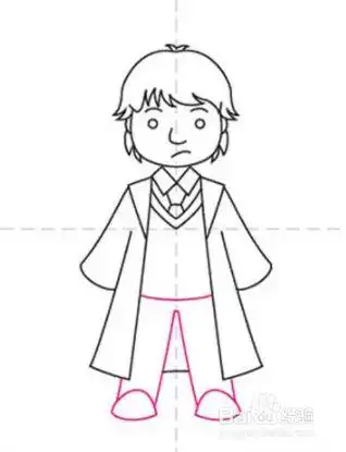 如何绘制《哈利·波特》中的罗恩·韦斯莱