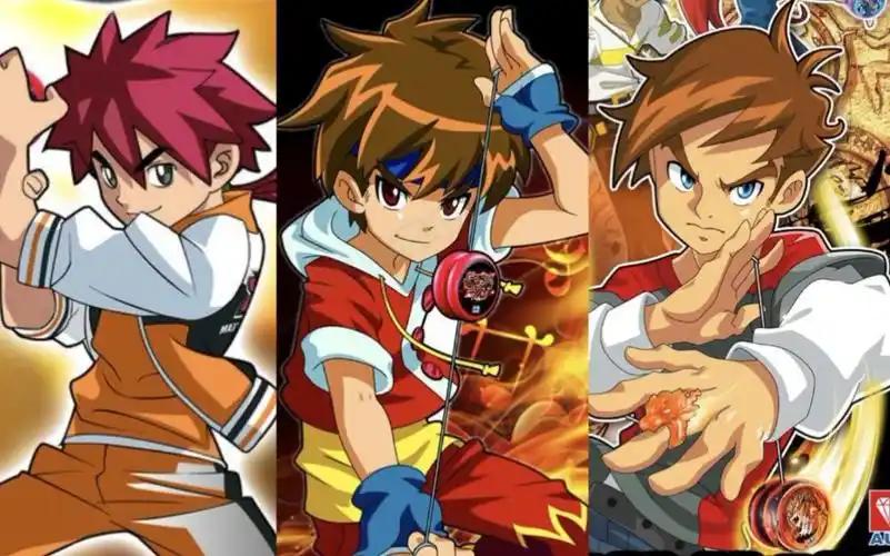 【怀旧/童年op】火力少年王动画版 青春之火(三代合集)