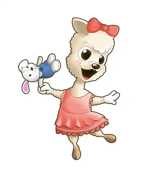 原创手绘,卡通羊驼合集