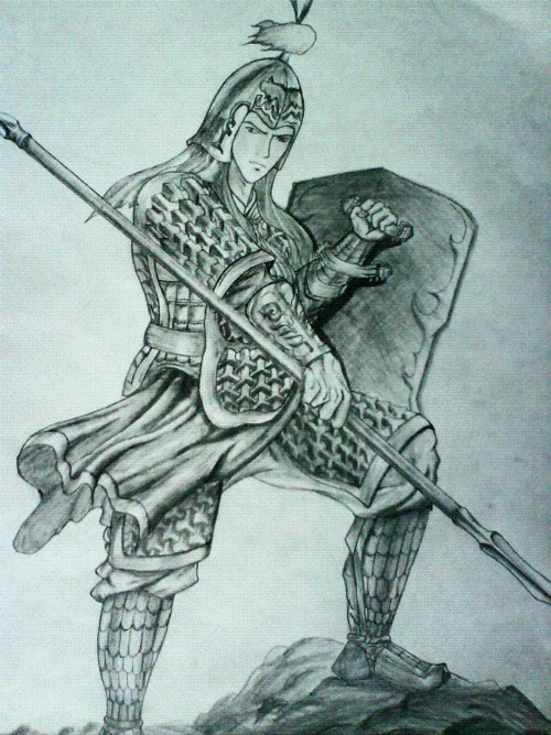 标题:   三国五虎上将--赵云