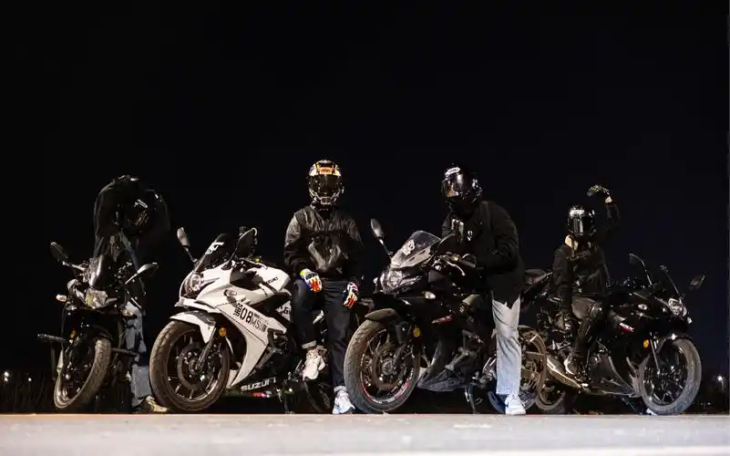 suzuki! gsx250r 春日夜骑蹭拍计划