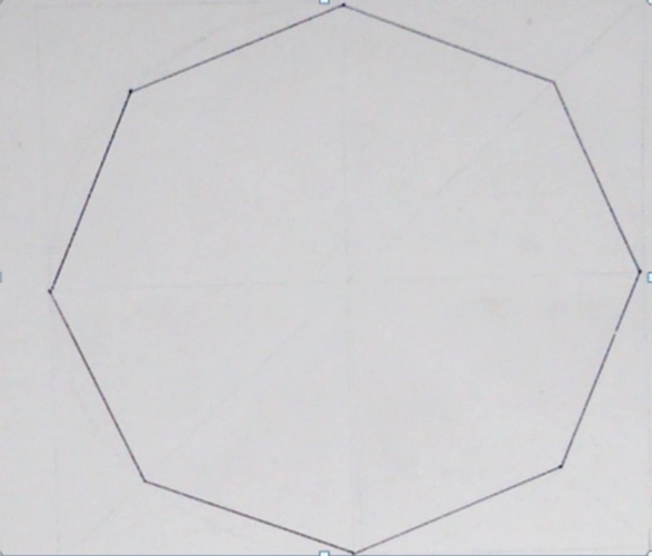 八角形如何画