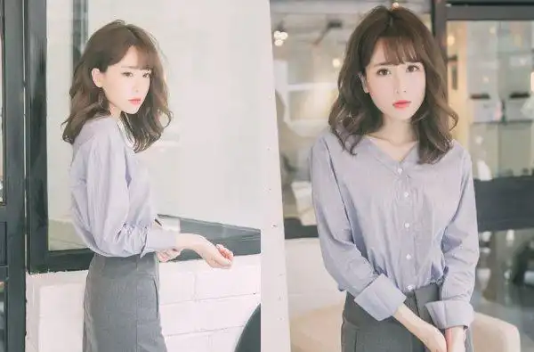 韩式微卷中长发大全 多种风格随你挑(2) - 发型设计 - 辣妈营