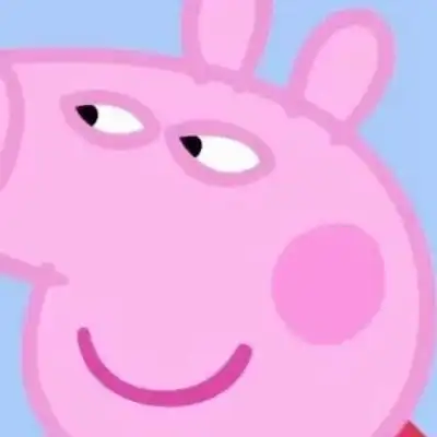 qq头像小猪佩奇高清可爱小猪佩奇的qq头像图片