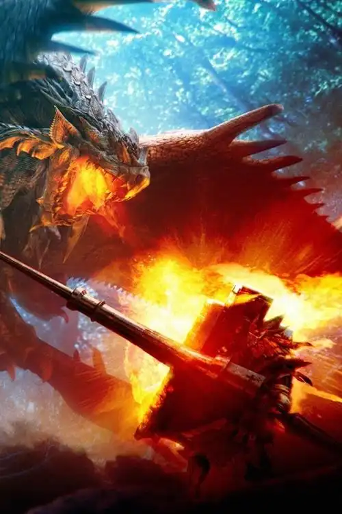 战斗,龙,火,艺术图片