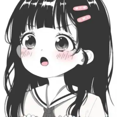 治愈系漫画风头像女生可爱二次元图片_女生动漫头像_头像屋