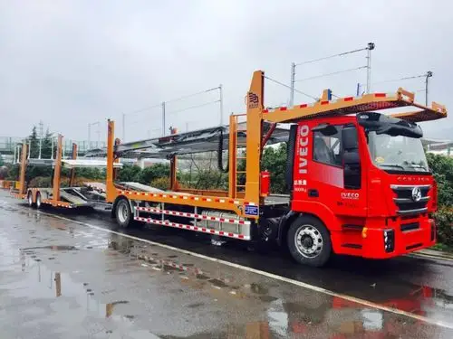 长久新款8354型中置轴轿运车亮剑上海