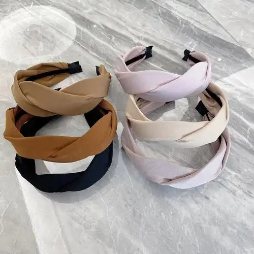 2022年新款复古发箍女百搭头箍简约气质发卡网红洗脸发带宽边发饰