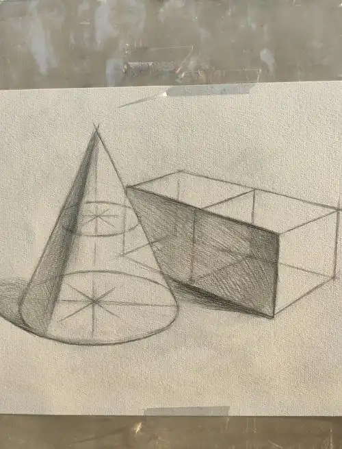 设计小白必学:几何体素描基础教程