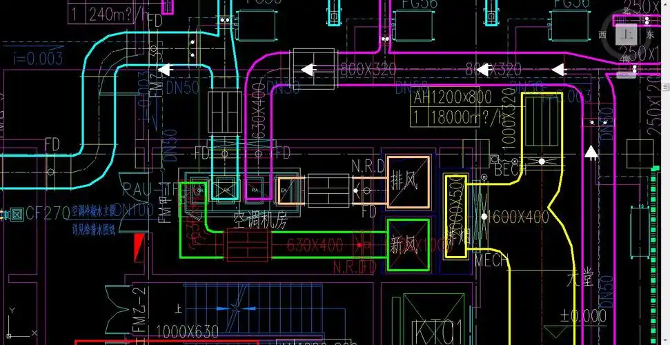 新风机组一般是不是三颗风道