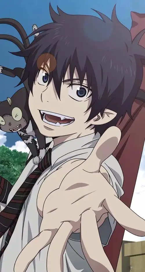 动漫 手机壁纸 插画 青之驱魔师