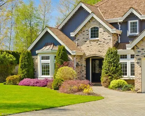 高档洋房摄影图片