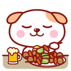 秋田君爱美食表情～串串