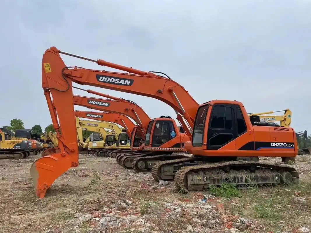 斗山220挖掘机,创造卓越成就.04 助您征服工程领域,斗 - 抖音