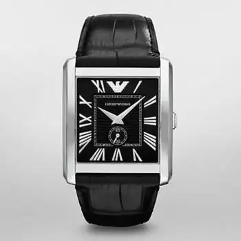 【京东优选】方形手表男 ※armani/阿玛尼手表 皮带方盘商务休闲日历