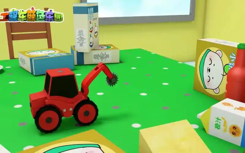 【工程车颜色乐园】1-8季全,爱车宝宝都爱看的汽车动画