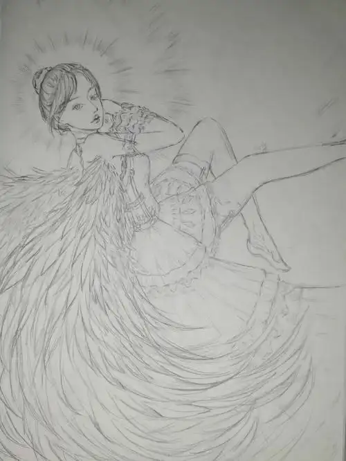 天使20还是很日常的瞎画呢