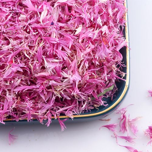 当季新货粉色矢车菊干花瓣10g 烘焙蛋糕奶盖泡饮装饰花瓣满包邮