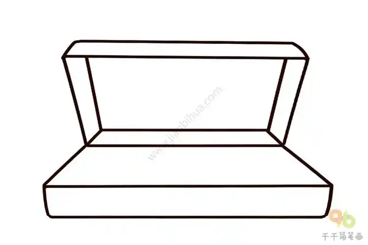 文具盒简笔画图片教程--简笔画大全