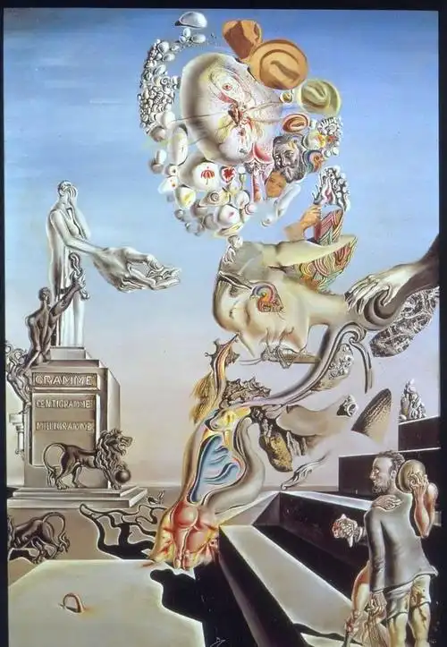 萨尔瓦多   达利,西班牙画家,超现实主义绘画的代表人物.