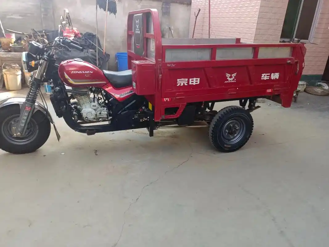 转让九成新宗申水冷250三轮摩托车一辆,带倒档,三档变速, - 抖音