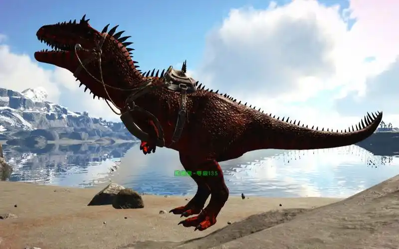 【鲨齿龙】最简单驯服方法,【不用麻药困龙房】!