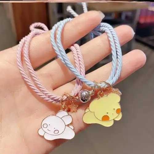 闺蜜手链儿童吸铁星黛露手学生女童10岁二人手链