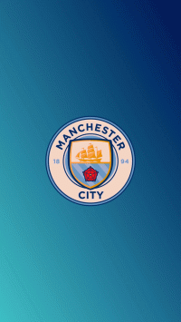 曼城简约队徽手机壁纸美图鉴赏第三期