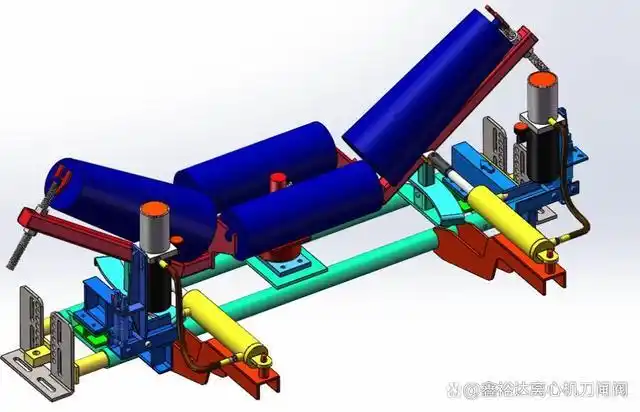 是不可多得的皮带强力纠偏装置