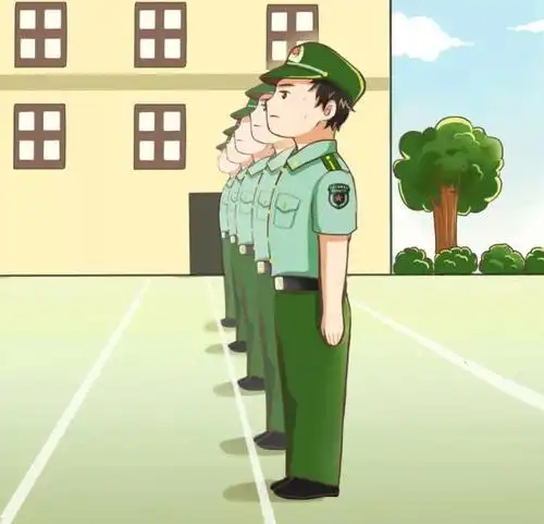 站军姿一定是个不错的选择.