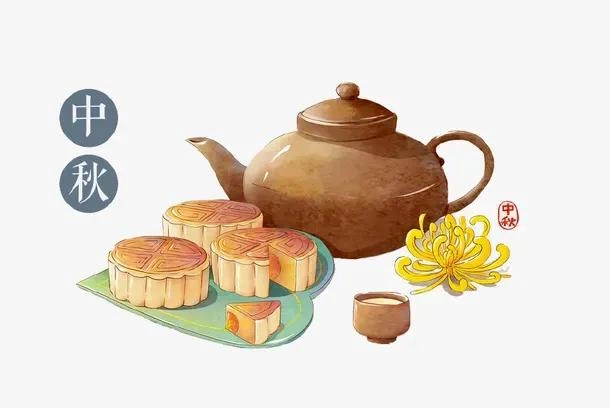 潮汕民俗中秋节拜月娘烧蚁窑闲笑庭前喝功夫茶吃月饼