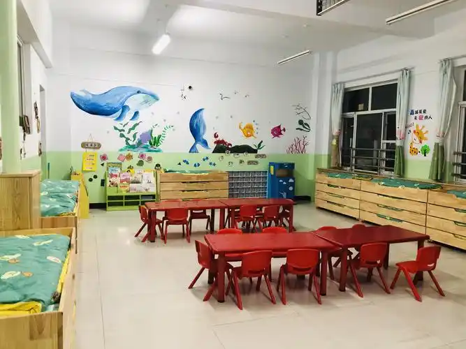 幼儿园的活动室,孩子们每天在这里开展一日活动!