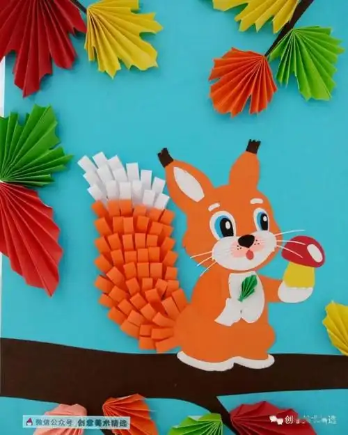 20张漂亮的剪贴画手工让绘画变成漂亮的纸上雕塑