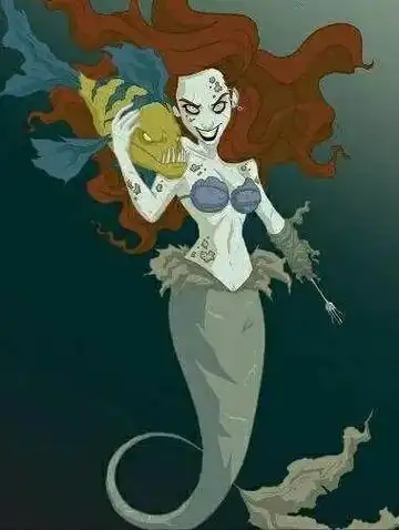 当迪士尼公主黑化了白雪公主邪魅爱洛公主很诡异