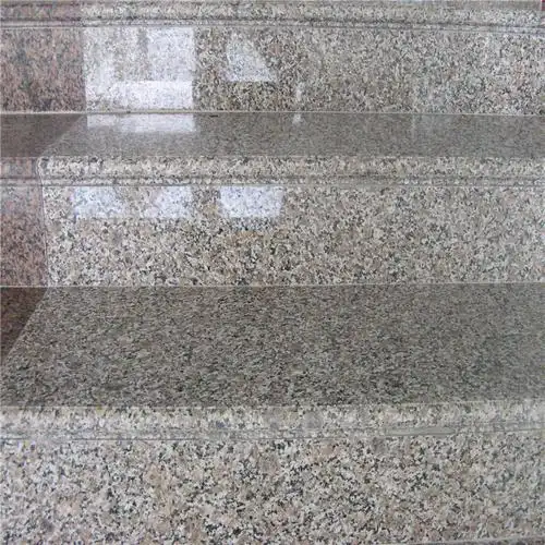 麻石花岗岩石板大理石楼梯踏步板 五莲石材踏步板 北方五莲花