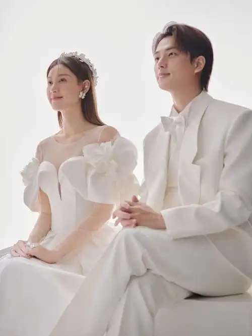 室内简约婚纱照无锡婚纱照