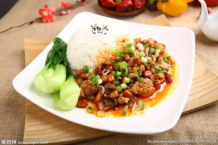 宫保鸡丁饭