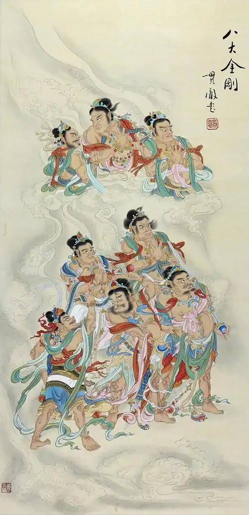 怒目与慈悲—姜雪雁佛教艺术展即将在京开幕